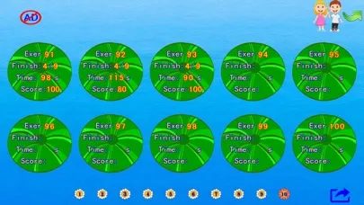 Zrzuty ekranu pupils mental arithmetic - second semester