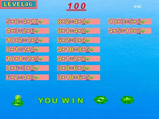 pupils mental arithmetic - third semester iPad 应用截图