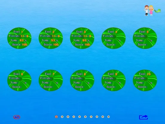 pupils mental arithmetic - third semester iPad 应用截图