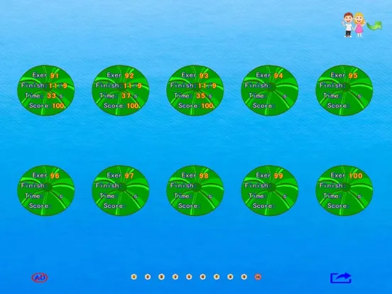 pupils mental arithmetic - third semester iPad 应用截图