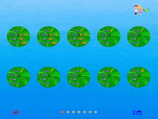 Captures d'écran de pupils mental arithmetic - fifth semester iPad 