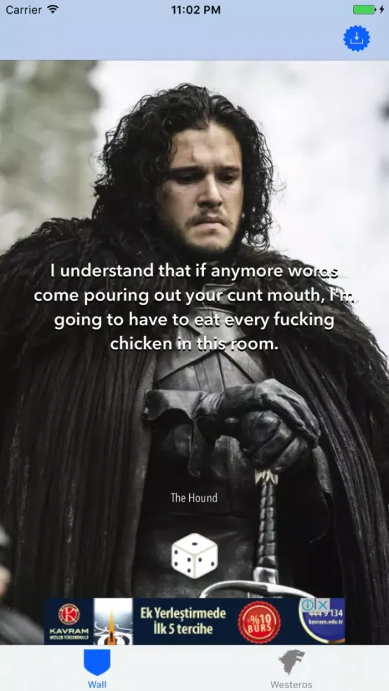 Quotes Of Throne应用截图