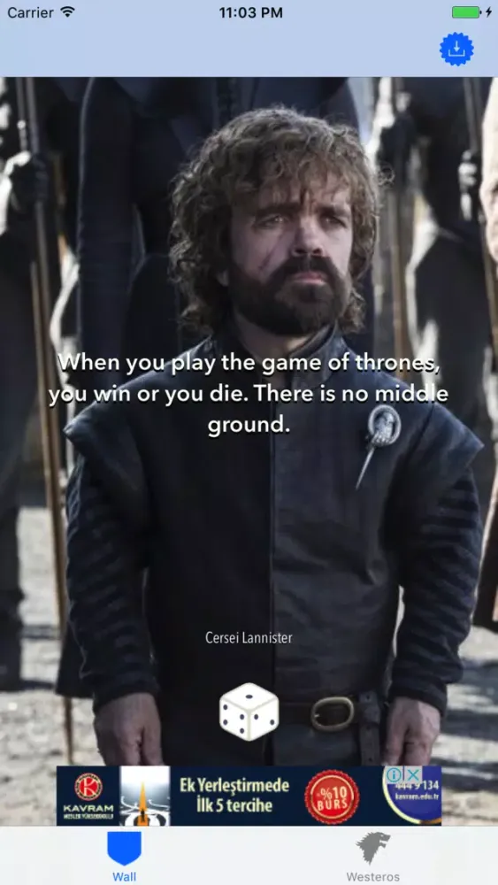 Quotes Of Throne应用截图