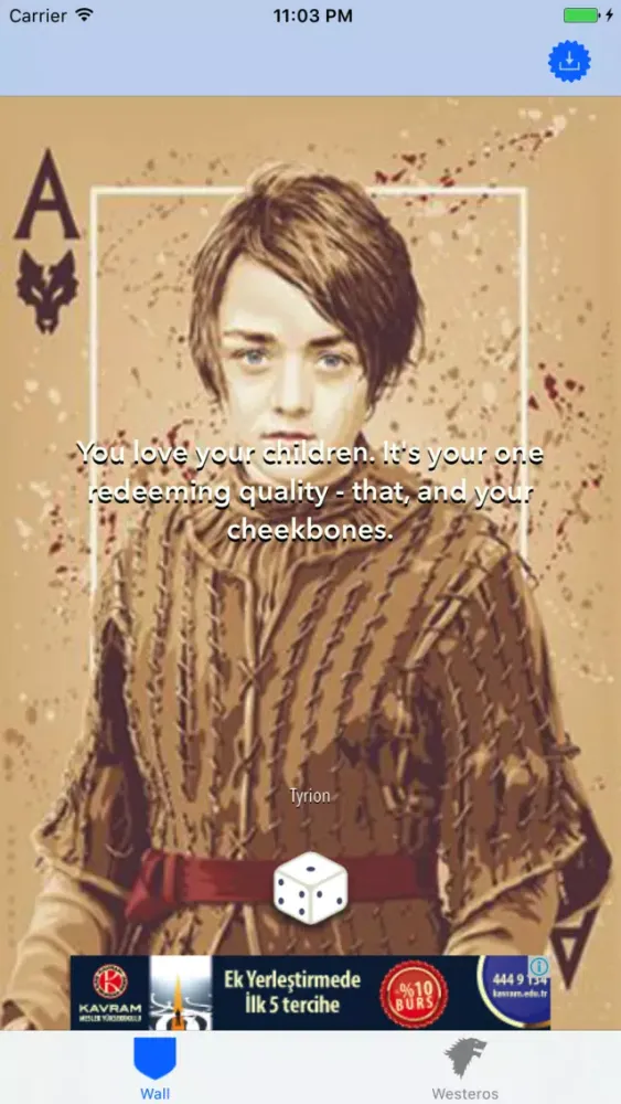 Quotes Of Throne应用截图