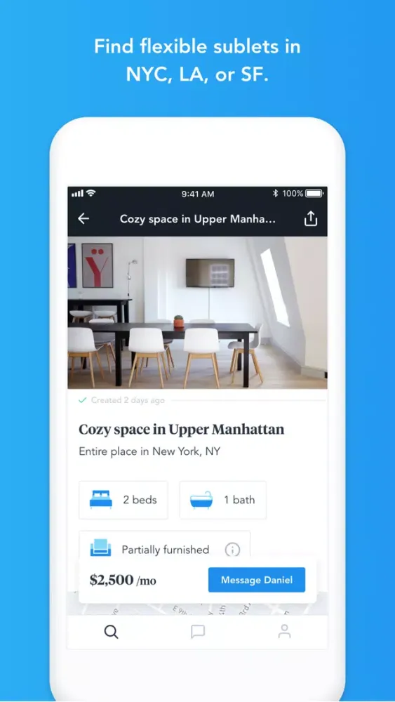 Flip: Sublets and Room Rentals Ekran Görüntüleri