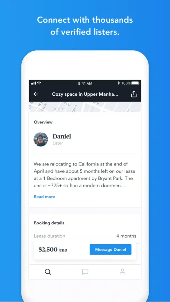 Flip: Sublets and Room Rentals Ekran Görüntüleri