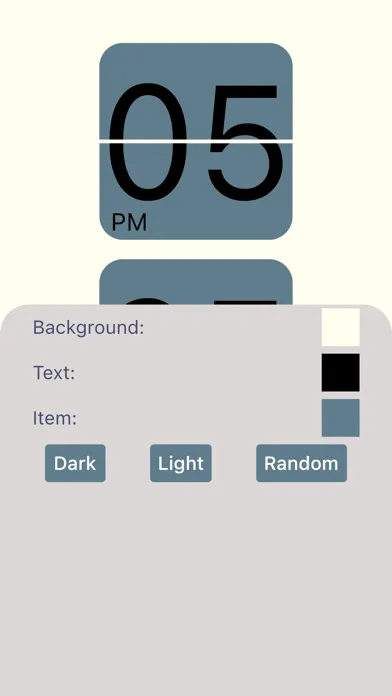 Flip Clock & Pomodoro Timer سکرین شاٹس