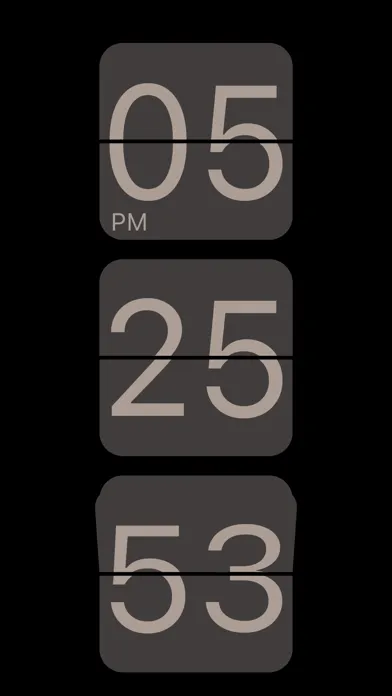 Flip Clock & Pomodoro Timer سکرین شاٹس