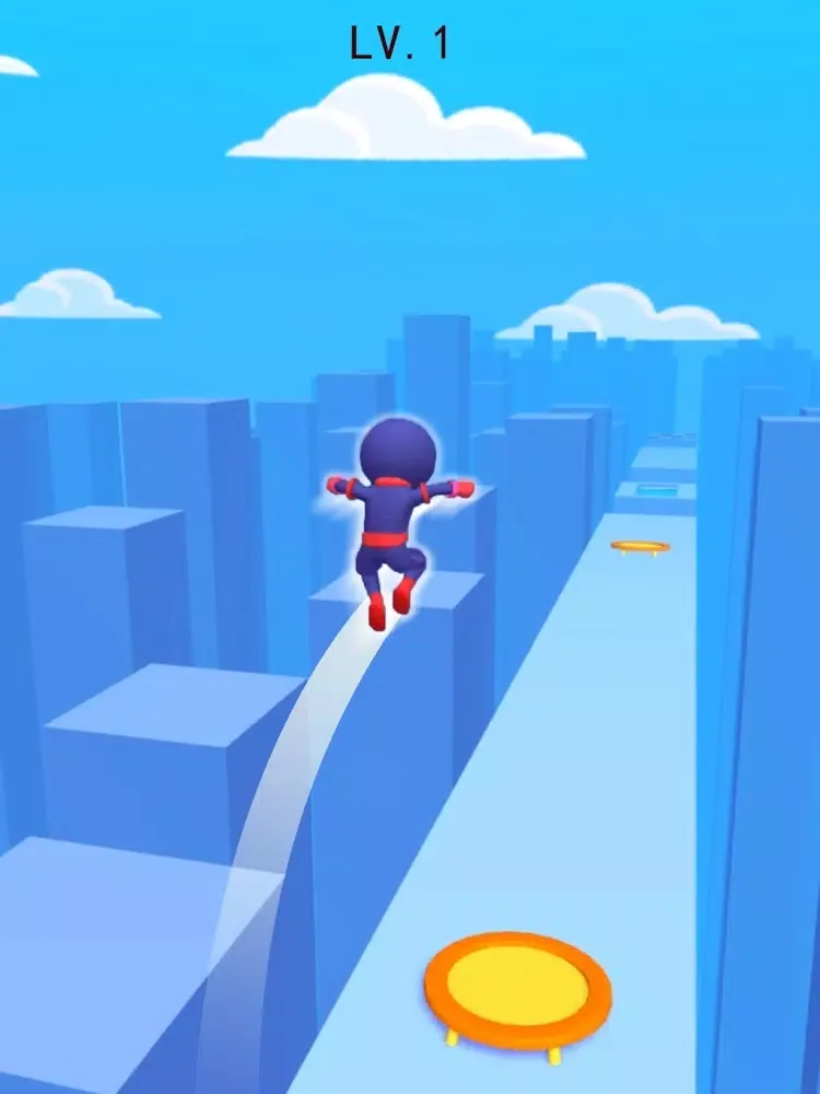 Bounce Jump - Flip Jump iPad  स्क्रीनशॉट