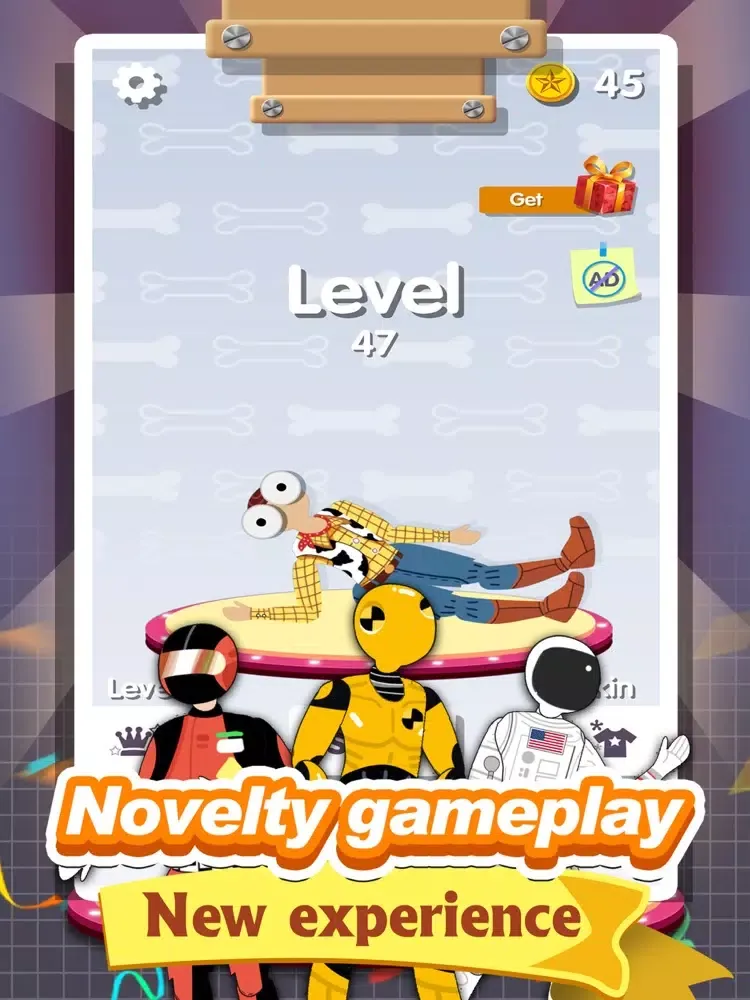Flip Man - Cool Flip Game iPad  Screenshots