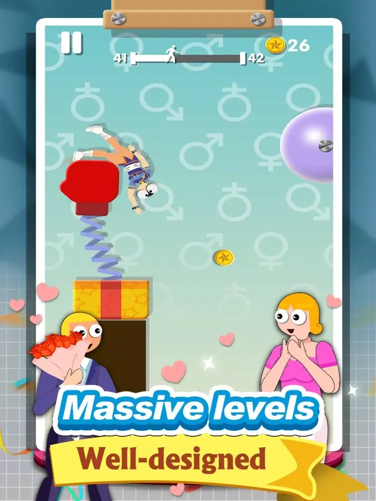 Flip Man - Cool Flip Game iPad  Screenshots