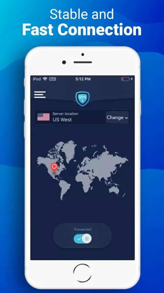 Zrzuty ekranu VPN゜ ·