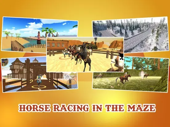 Скриншоты Horse Race -west world fantasy iPad 