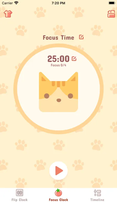 Meow Clock - Keep focused Screenshots