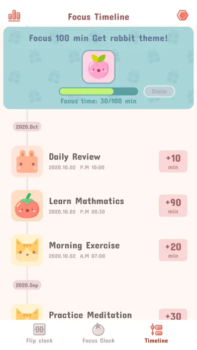 Meow Clock - Keep focused Screenshots