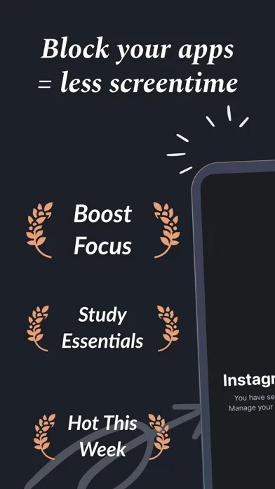 Focus Lock: Block Apps & Focus 스크린샷