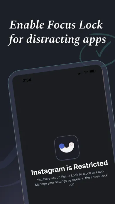 Focus Lock: Block Apps & Focus 스크린샷