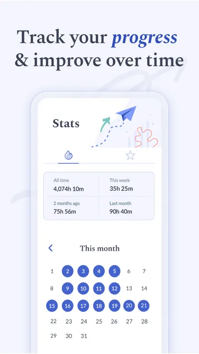 Capturas de tela do Flipd: focus & study timer