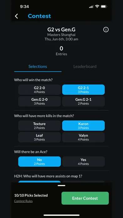 Captures d'écran de FlipFlop Fantasy Sports
