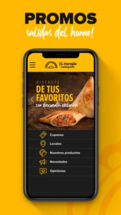 El Hornito App Screenshots