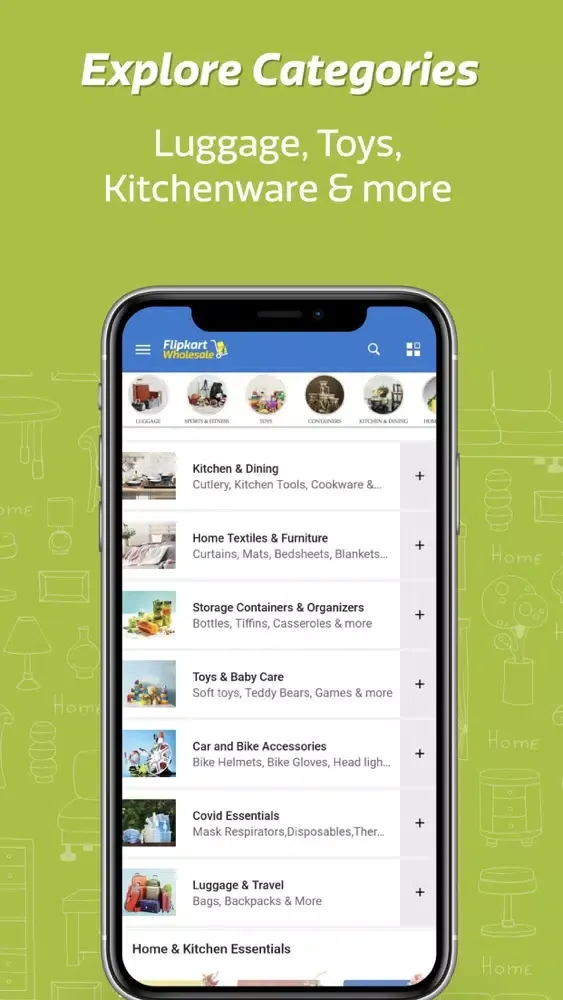 Captures d'écran de Flipkart Wholesale