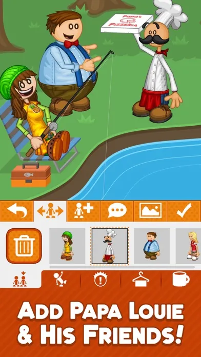 Ảnh chụp màn hình của Papa Louie Pals