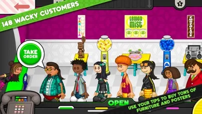 Capturas de tela do Papa's Paleteria To Go!