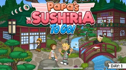 Ảnh chụp màn hình của Papa's Sushiria To Go!