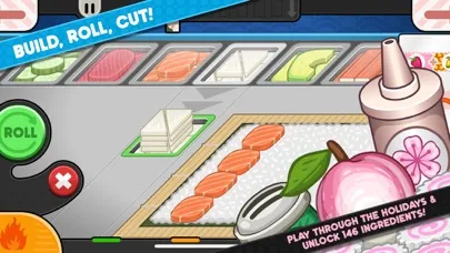 Ảnh chụp màn hình của Papa's Sushiria To Go!
