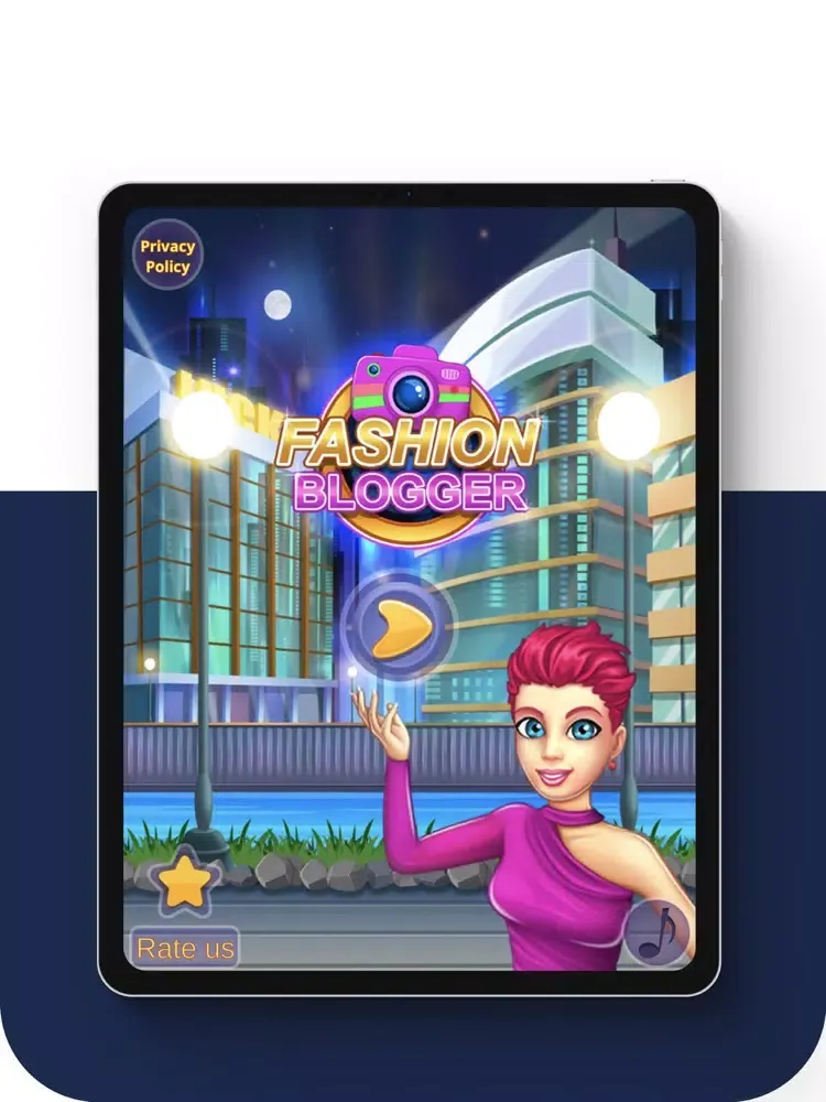 Capturas de tela do Fashion Queen Super Model iPad 