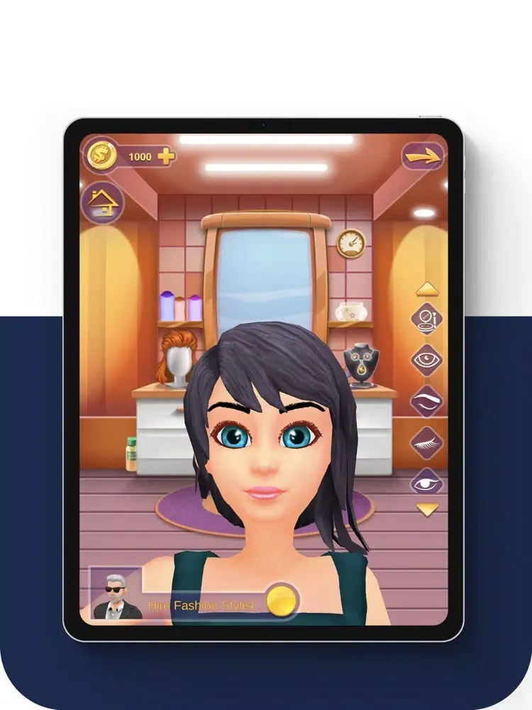 Capturas de tela do Fashion Queen Super Model iPad 