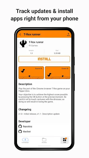 Flipper Mobile App Screenshots