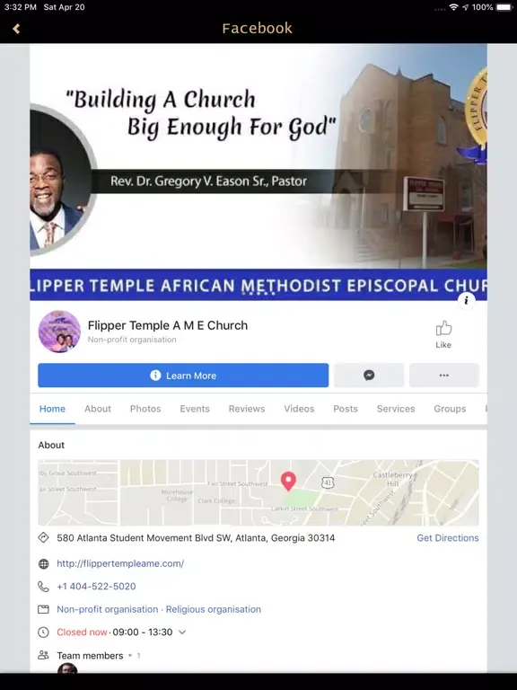 Captures d'écran de Flipper Temple AME Church iPad 
