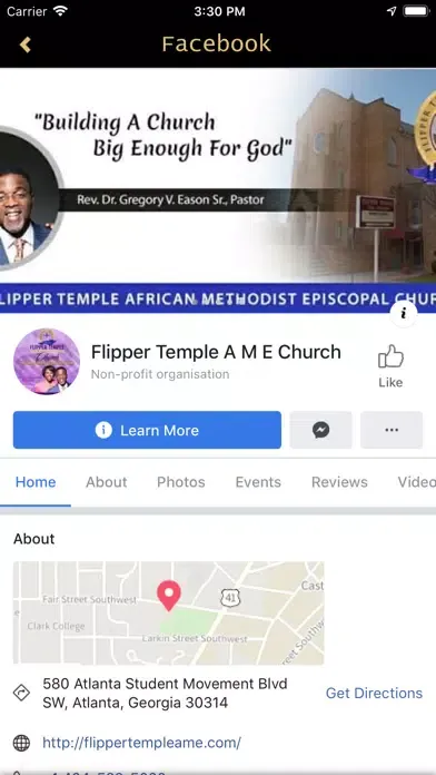 Captures d'écran de Flipper Temple AME Church
