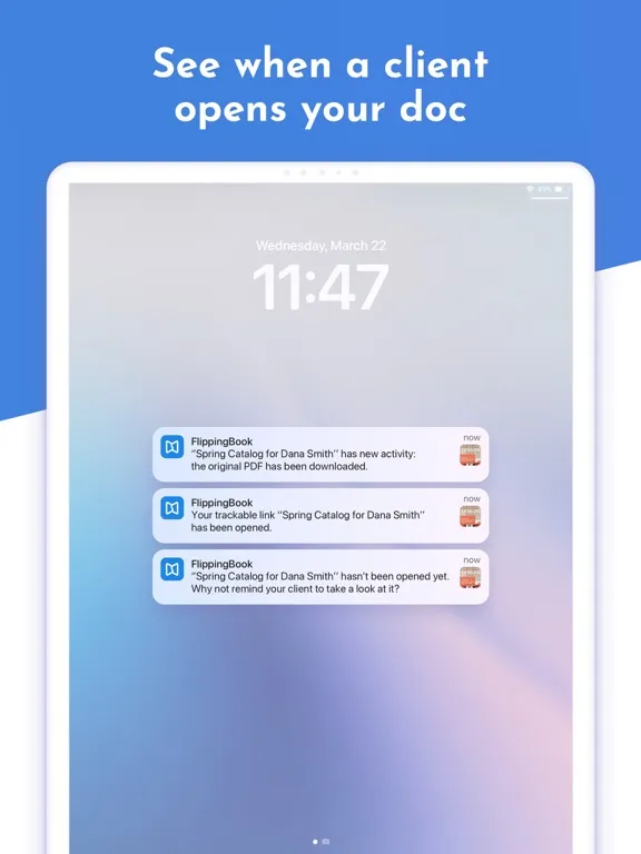 FlippingBook iPad  Screenshots