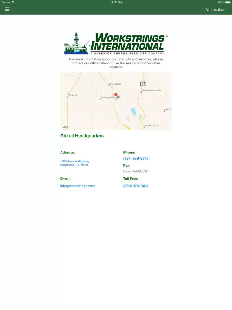 Workstrings International iPad 应用截图