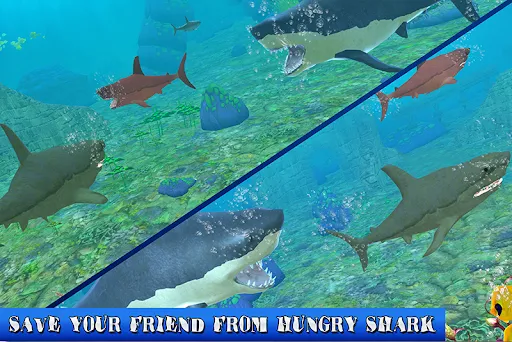 Big Shark Vs Small Sharks Screenshots