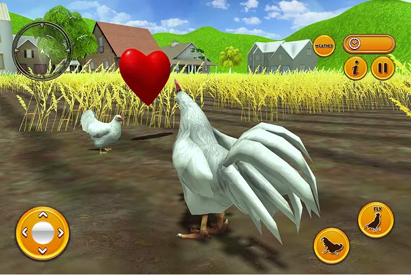Ảnh chụp màn hình của Talking Rooster