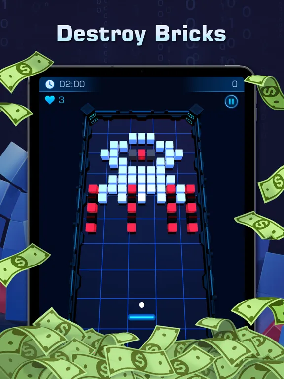 Breakout: Rewarded Play! Win! iPad  Screenshots