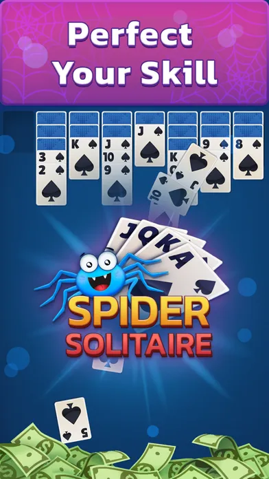 Spider Solitaire: Cash Games应用截图