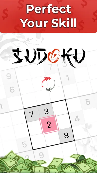 Sudoku: Learn! Solve! Win Cash Screenshots