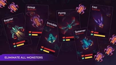 Captures d'écran de Towers vs Monsters