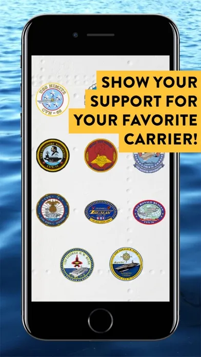 Capturas de tela do Aircraft Carrier Stickers