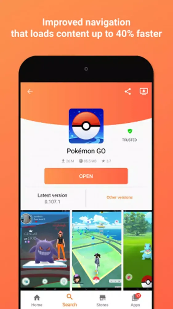 Aptoidé Apps for APK Screenshots