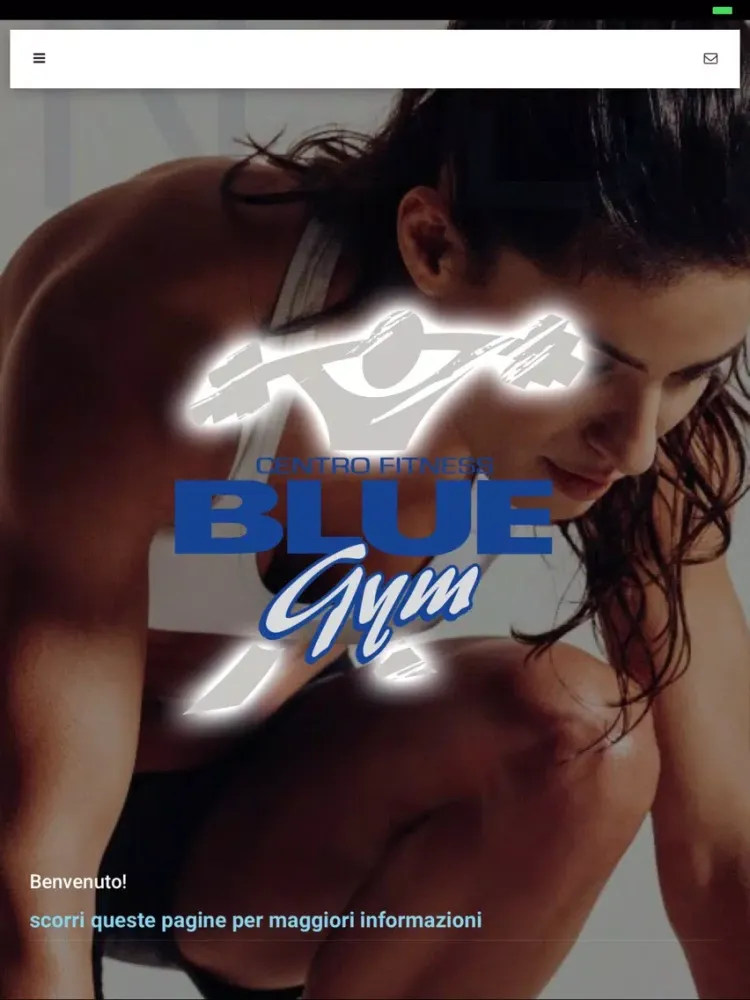 Tangkapan skrin BlueGym Monterotondo iPad 