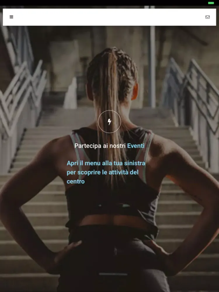 Tangkapan skrin BlueGym Monterotondo iPad 