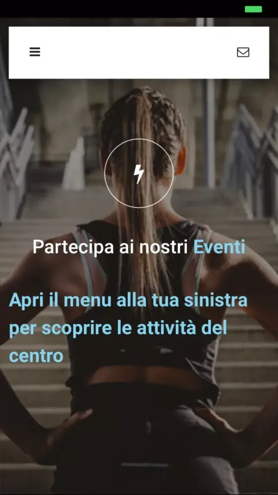 Tangkapan skrin BlueGym Monterotondo