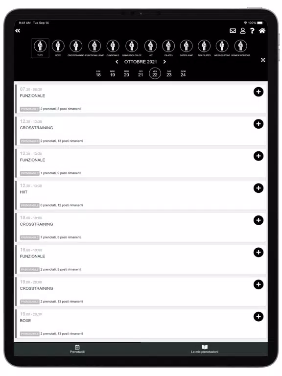 Montecchio Sport iPad  스크린샷