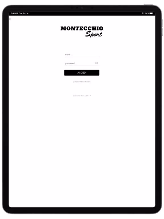 Montecchio Sport iPad  스크린샷