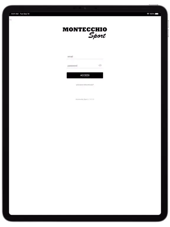 Screenshot di Montecchio Sport iPad 